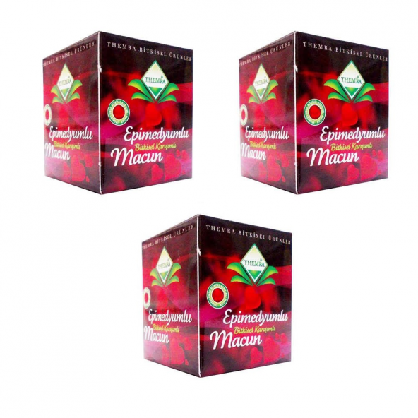 Themra Ballı Bitkisel Macun 3 Lü Set 43 Gr