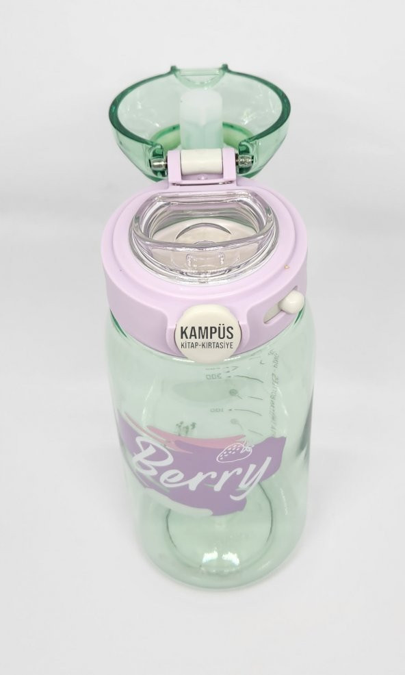 Gıpta Cool-J Ping 570ml Yeşil Berry Kilitli Tritan K7542 Matara - 3