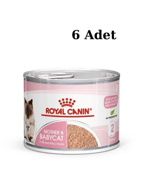 Royal Canin Baby Cat Yavru Kedi Konservesi 195 Gr x 6 Adet