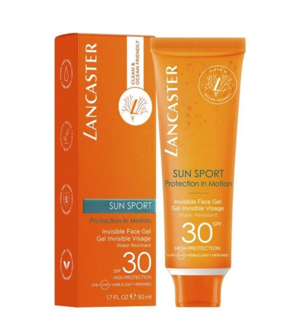 Lancaster Sun Sport Invisible Face Gel SPF30 50 ML