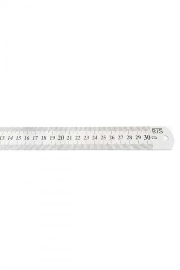12257 Çelik Cetvel 30 Cm 30 Mm