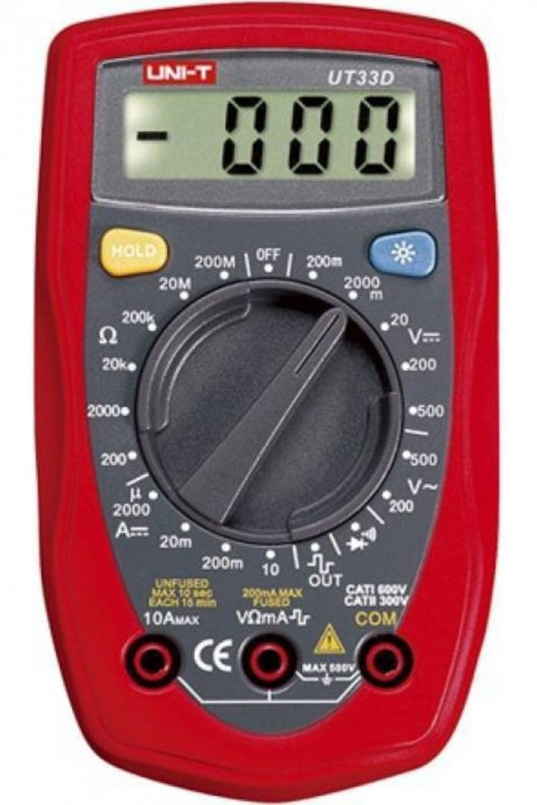 Uni-t Ut33d Dijital Multimetre - 2