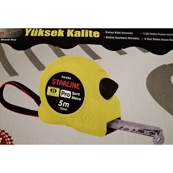 Starline 5g48x METRE 5 Mt X 25 Mm Şerit Metre - 2