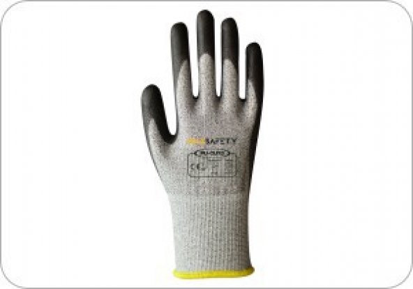 YANMAZ KESİLMEZ  kevlar ELDİVEN PU-FLEX CUT5 no:10