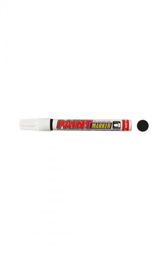 Paint Marker Işaretleme silinmez Metal Kalemi - Siyah