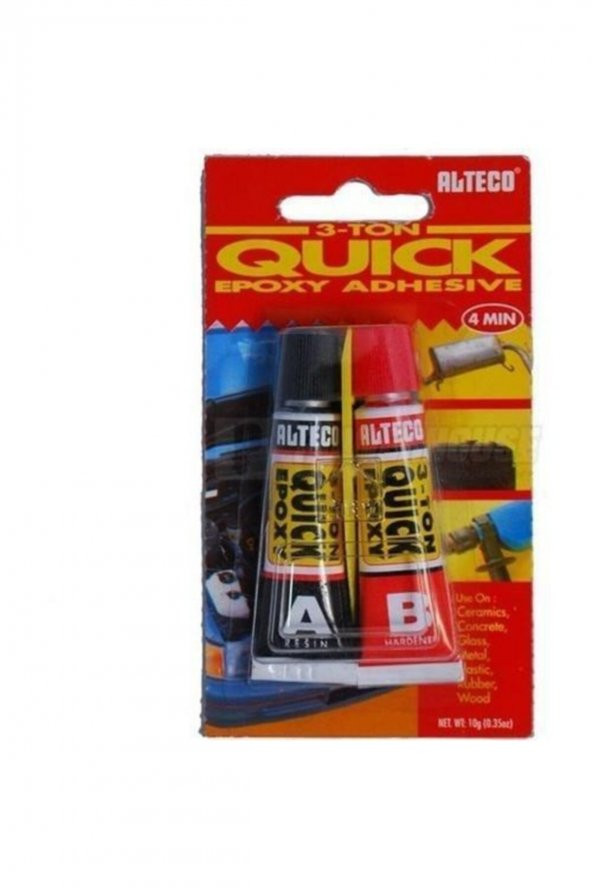 Alteco 3 Ton Hızlı Yapıştırıcı 10 gr