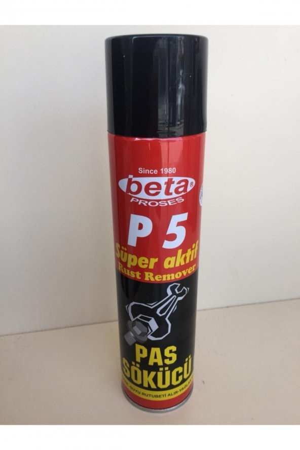 Süper Aktif Pas Sökücü Sprey 250 Ml P5