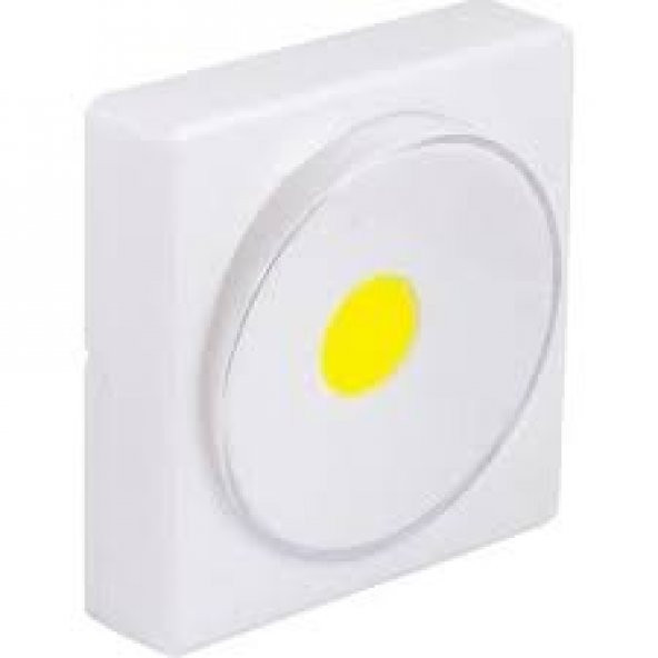 fener ışıldak led cob anahtarlı mıknatıslı pilli - 2