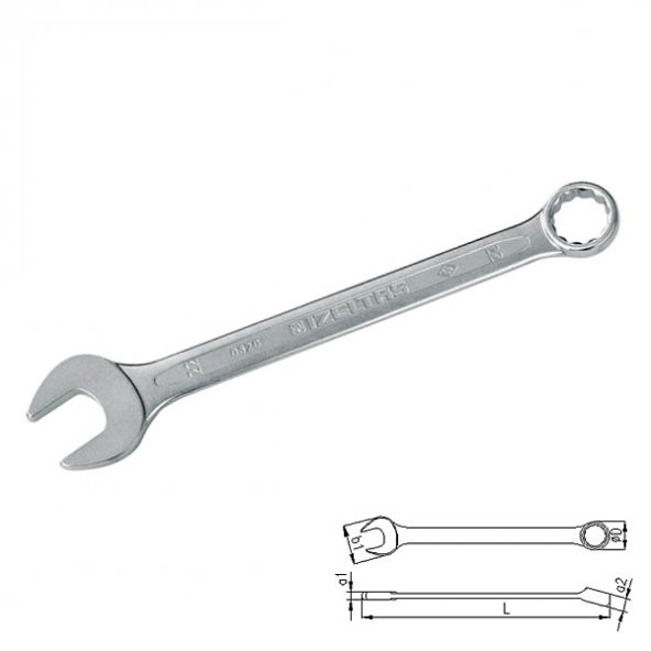 20 mm Kombine düz Yıldız Anahtar ölçü: 20 mm - 2