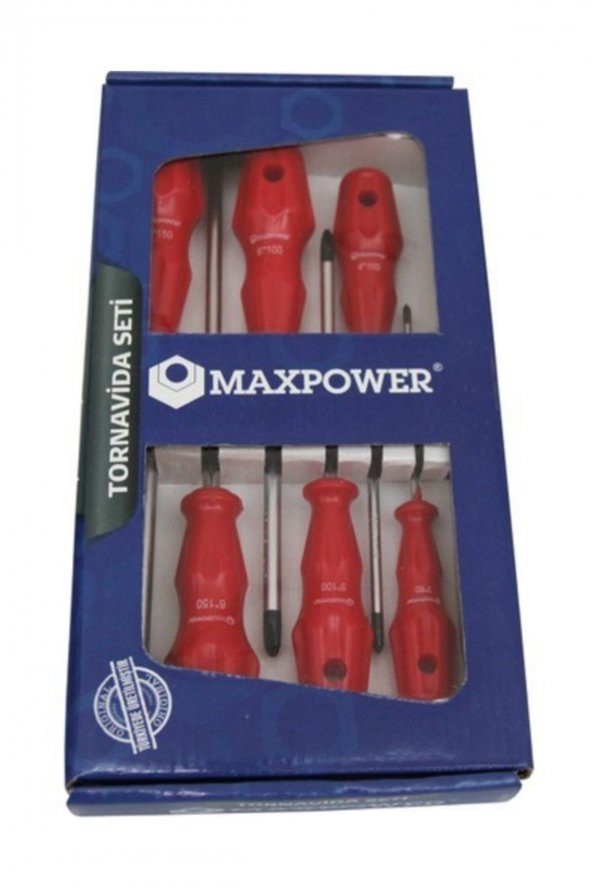 MX136Y 6 Parçalı Yıldız Tornavida Seti KALİTELİ - 2