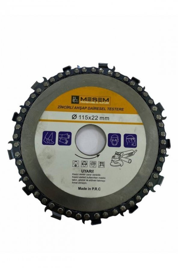 Meşem 929 115 Mm Zincirli Ahşap Testeresi