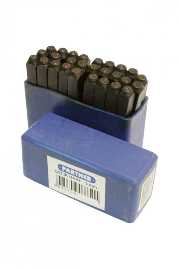 Çelik Harf 27 Parça 5 mm Pt21215 ürün görseli