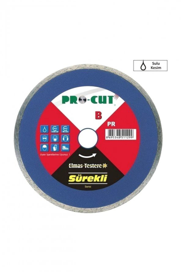 51127 B (Sürekli) Serisi Elmas Testere 125 mm ürün görseli