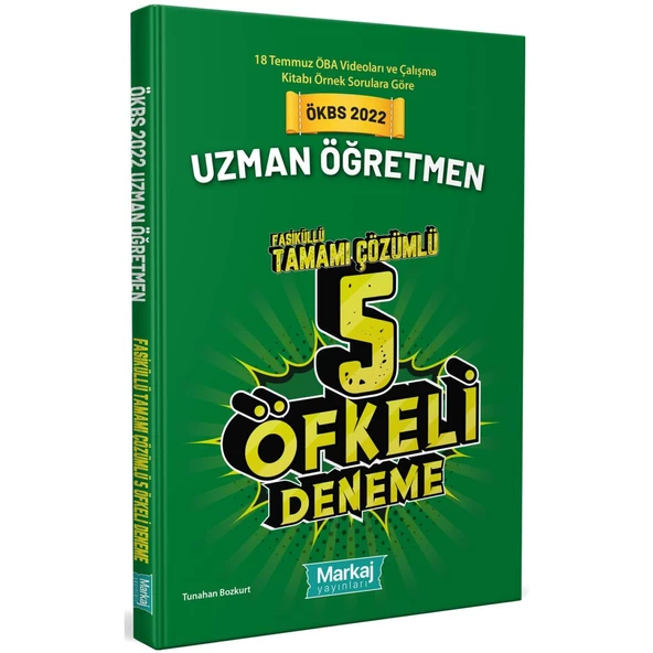 Öğretmenlik Kariyer Basamakları Uzman Öğretmen Tamamı Çözümlü 5 Deneme Sınavı