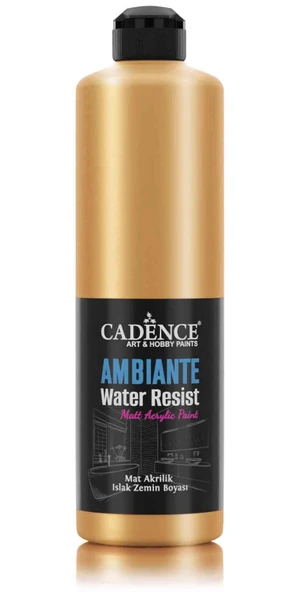 AMBIENTE SUYA DAY. MET. AKR. BOYA AWM-04 ANTİK ALTIN 500ML + KATALİZÖR 20GR