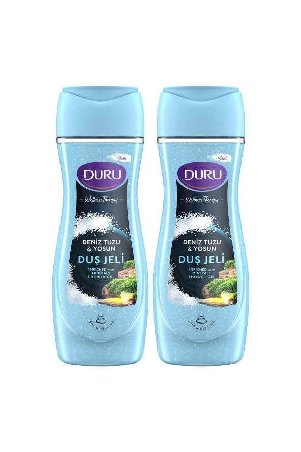 Duru Duş Jeli Deniz Tuzu & Yosun 2x450ml