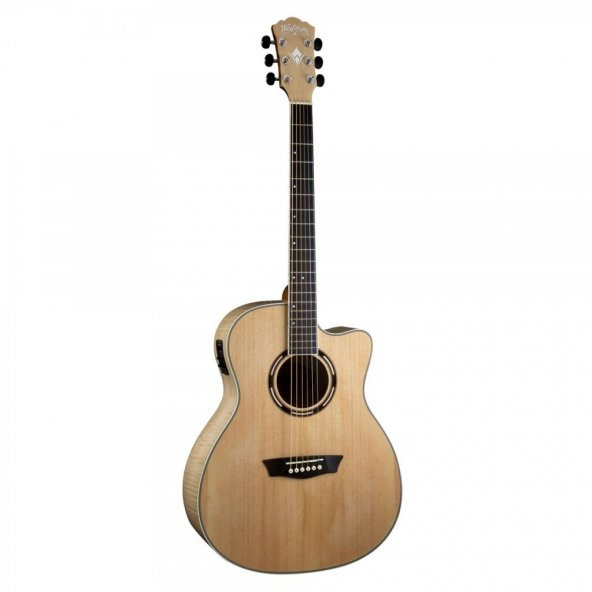 Washburn AG40CE Apprentice Serisi Elektro Akustik Gitar - 2