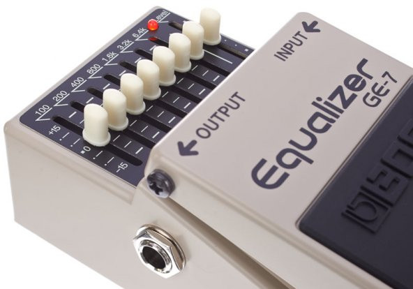 BOSS GE-7 7-BAND EQ Grafik Ekolayzer Pedalı