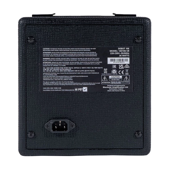 Blackstar Debut 10e Combo Elektro Gitar Amfisi (Siyah) - Resim 4