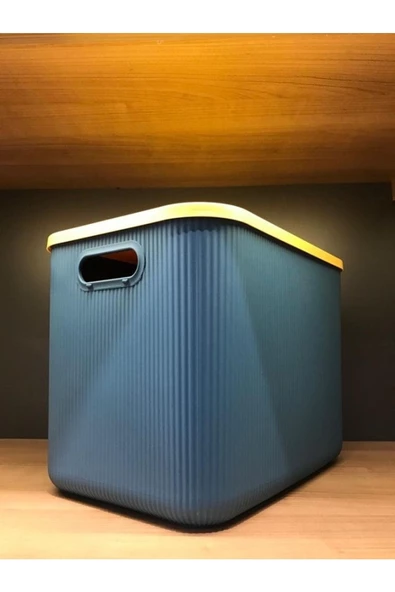 21 Lt Storage Yeşil Çok Amaçlı Dolap Içi Düzenleyici Kutu - Oyuncak Ve Çamaşır Sepeti - 3