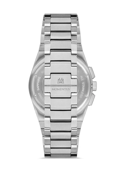 MOMENTUS TM345S-02SR ÇELİK SAFİR CAM ERKEK KOL SAATİ - 3