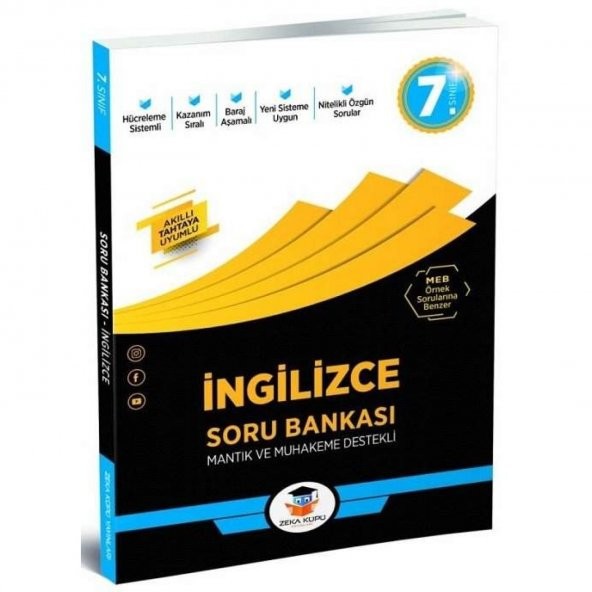 7. Sınıf İngilizce Soru Bankası