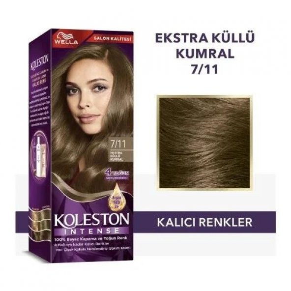 Koleston Intense Saç Boyası 7/11 Ekstra Küllü Kumral
