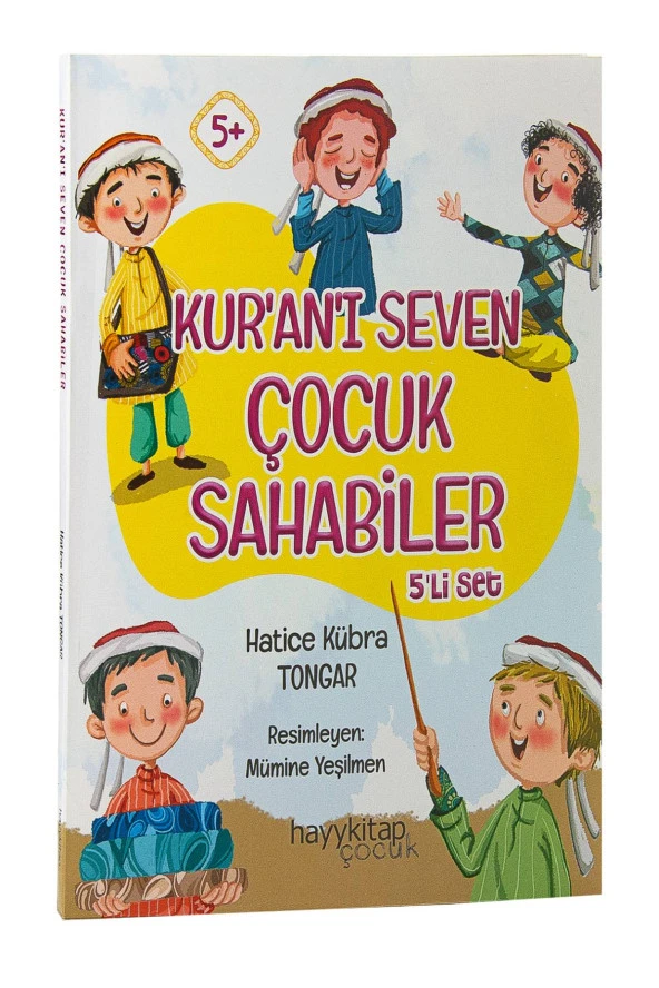 Kuranı Seven Çocuk Sahabiler 5'li Set - Hatice Kübra Tongar