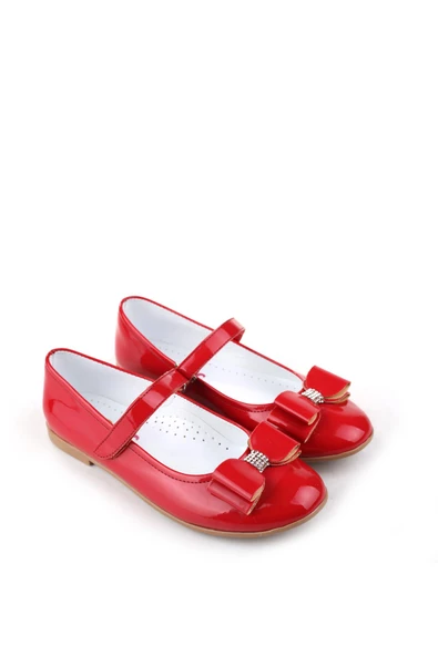 Walkenzo Ortaç 3162 Kız Çocuk Balerin Cırtlı Babet Ayakkabı - Resim 8