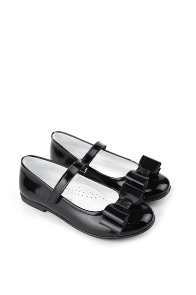 Walkenzo Ortaç 3162 Kız Çocuk Balerin Cırtlı Babet Ayakkabı - Resim 7