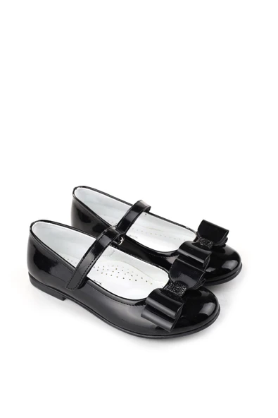 Walkenzo Ortaç 3162 Kız Çocuk Balerin Cırtlı Babet Ayakkabı - Resim 7