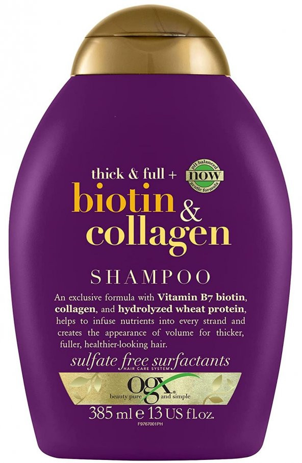 Ogx Biotin & Collagen Dolgunlaştırcı Şampuan 385ml