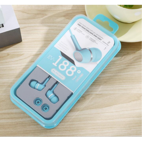 Elmcoei Kulak içi kulaklık EV-188 Cep telefonu için kulakiçi kulaklık - 3