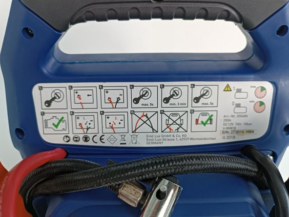 Emil Lux 350686 Akü Takviye Cihazı ve Hava Kompresörü Sorunlu (Kutusuz) - 4