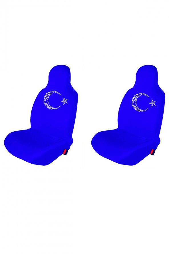 Özdemir Teks Chery Alia Oto Koltuk Servis Kılıfı Bayrak Baskılı Ön Koltuklar Mavi ürün görseli