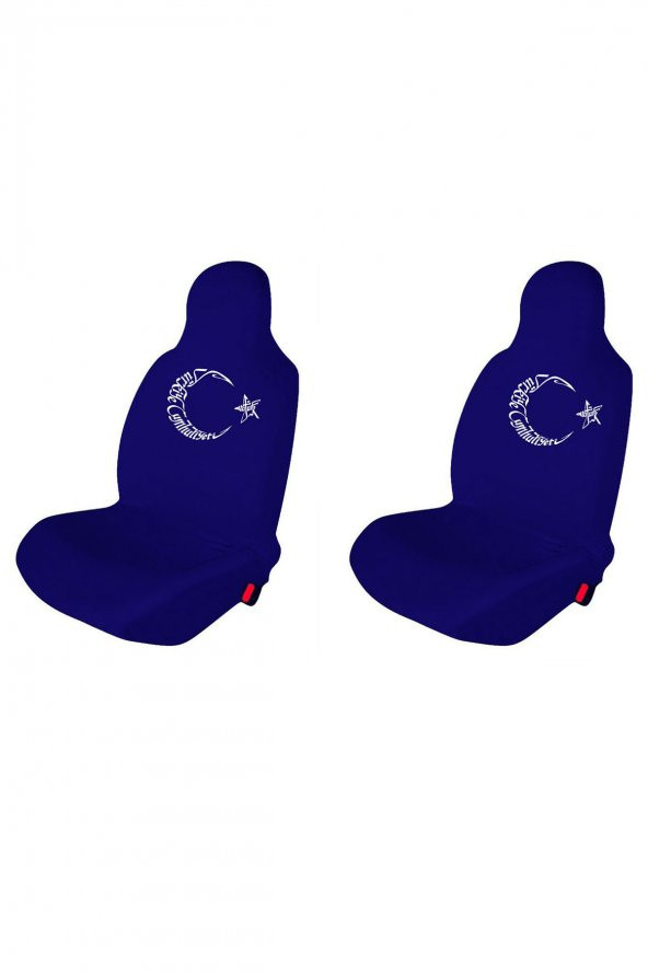 Özdemir Teks Seat Leon Oto Koltuk Servis Kılıfı Bayrak Baskılı Ön Koltuklar Lacivert ürün görseli