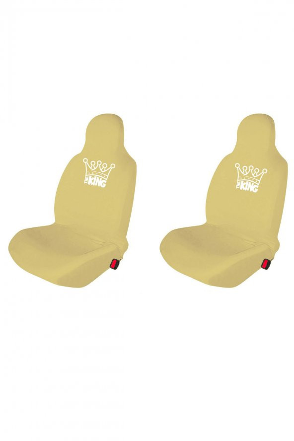 Özdemir Teks SsangYong Korando Oto Koltuk Servis Kılıfı King Baskılı Ön Koltuklar Kremrengi ürün görseli