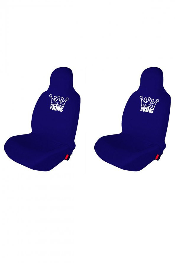 Özdemir Teks Volkswagen Ticari Oto Koltuk Servis Kılıfı King Baskılı Ön Koltuklar Lacivert ürün görseli
