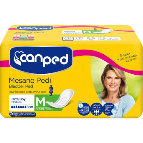CANPED MESANE PEDİ M BOY (10 ADET)