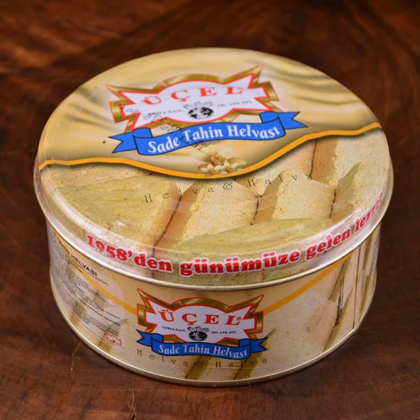 Üçel Tahin Helvası Sade Helva 830 g e