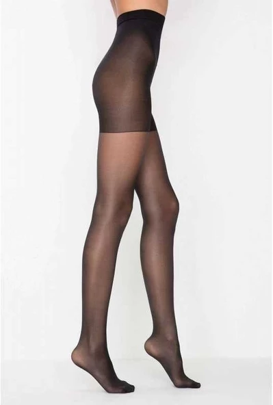 PENTİ SİYAH SİLUET KORSELİ KÜLOTLU ÇORAP XXL ürün görseli