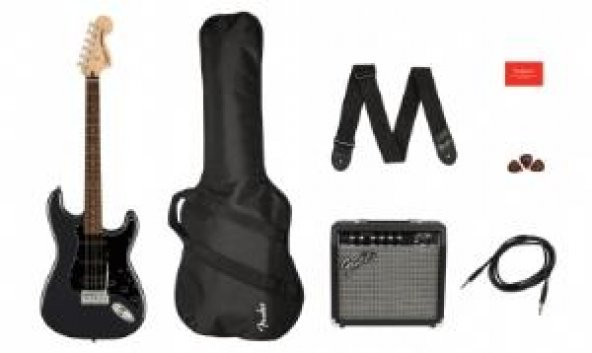 Squier Affinity Strat HSS LRL CFM Frontman 15G Set