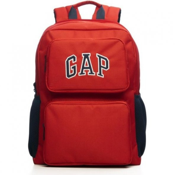 Gap Kids Orijinal Sırt Çantası Çift Bölmeli Kırmızı - 1