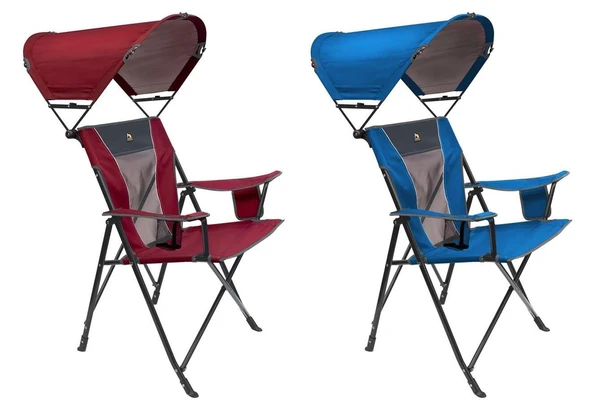 Gci Outdoor SunShade Comfort Pro Chair™ Güneşlikli Katlanır Plaj Sandalyesi Mavi