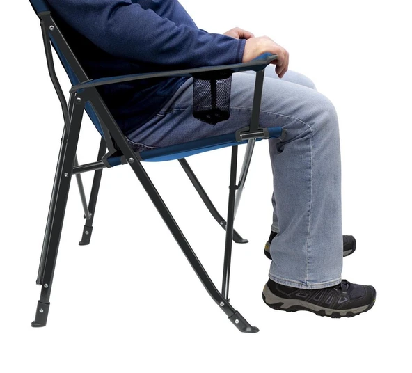 Gci Outdoor SunShade Comfort Pro Chair™ Güneşlikli Katlanır Plaj Sandalyesi Mavi - 6