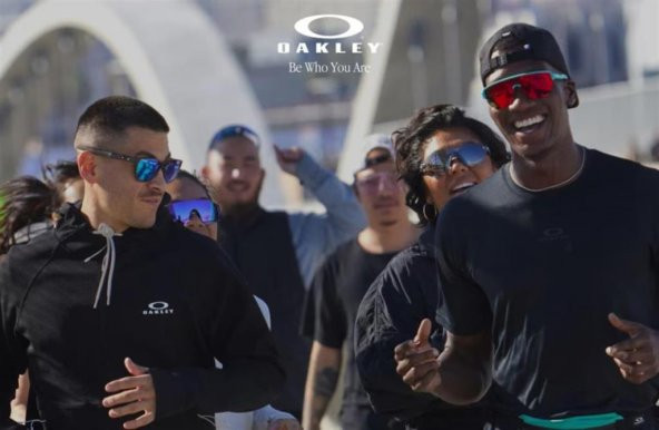 Oakley Corridor Güneş Gözlüğü Matte StoneWash Prizm Sapphire - Resim 6