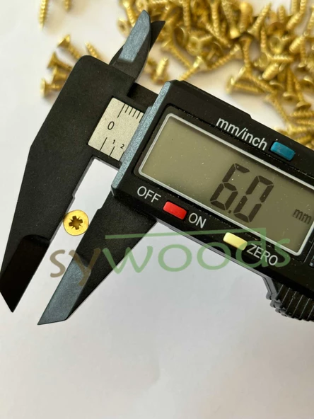 Sunta vidası 3x13 mm 100 adet sarı - 3