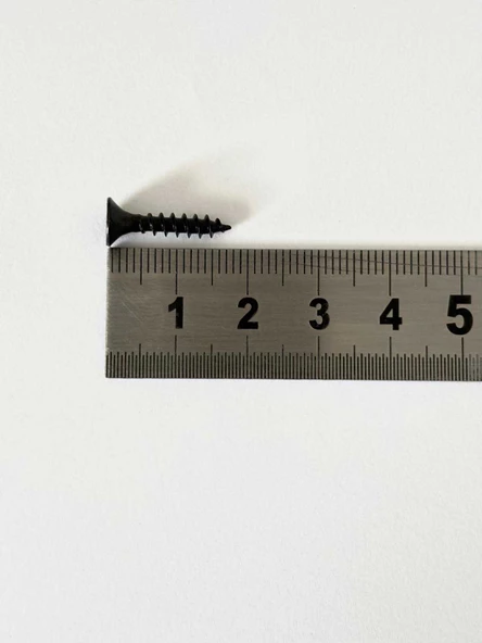 SUNTA VİDASI 3,5 X 18 MM SİYAH 100 ADET - Resim 2