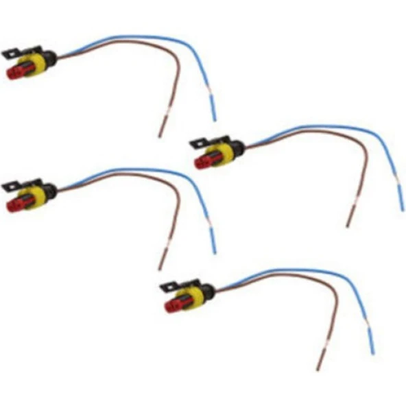 OEM Lpg Enjektör Soketi 4 Adet Uyumlu