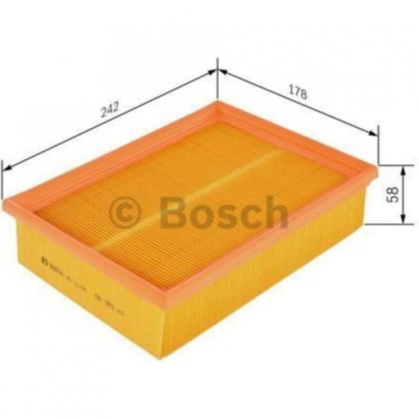 Bosch Hava Filtresi 0986TF0135 (Bmw: 3 Seri - 5 Seri) - BOS-1457433085 - 3